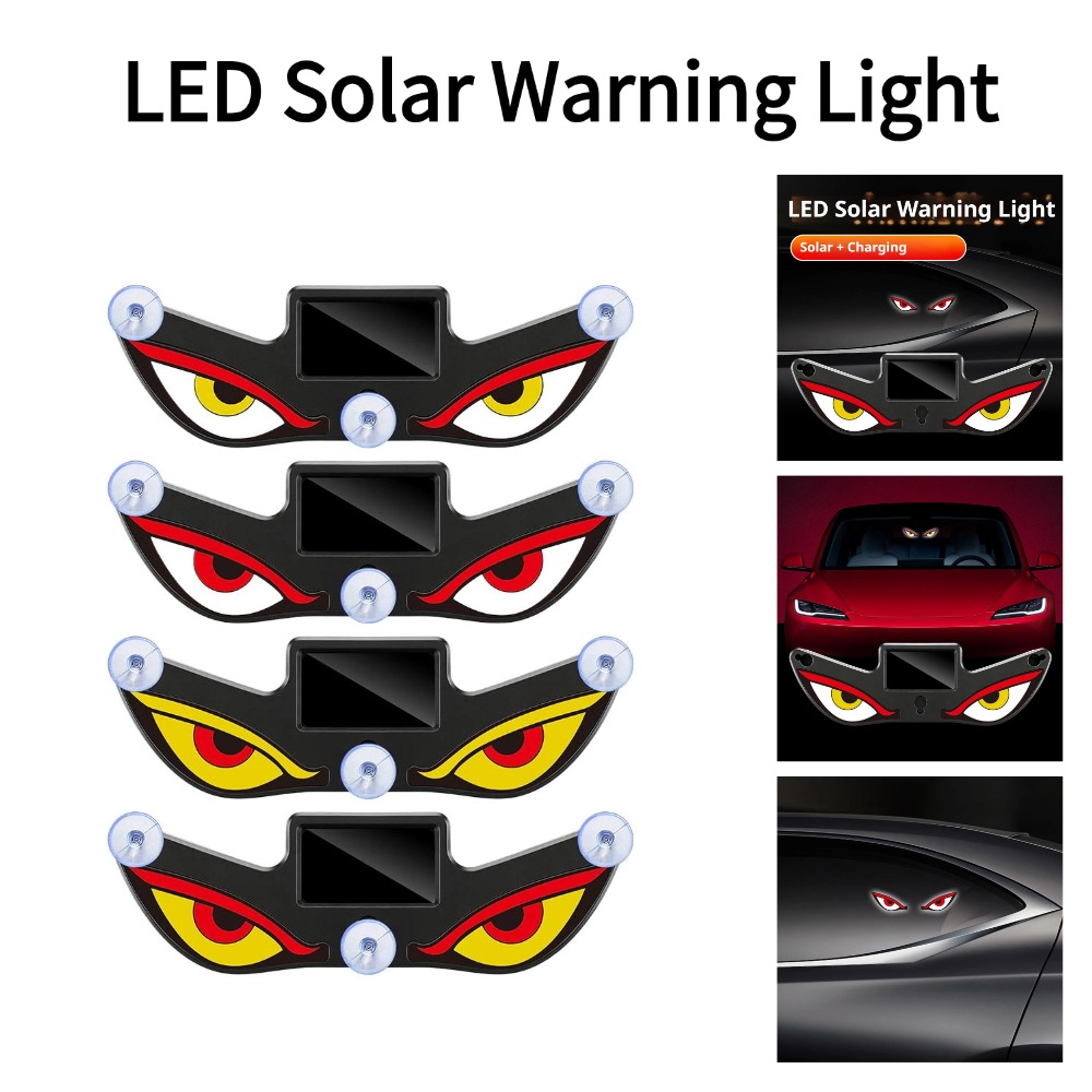 Sos Light Strobe - Car Solar LED Light Dynamic Demon