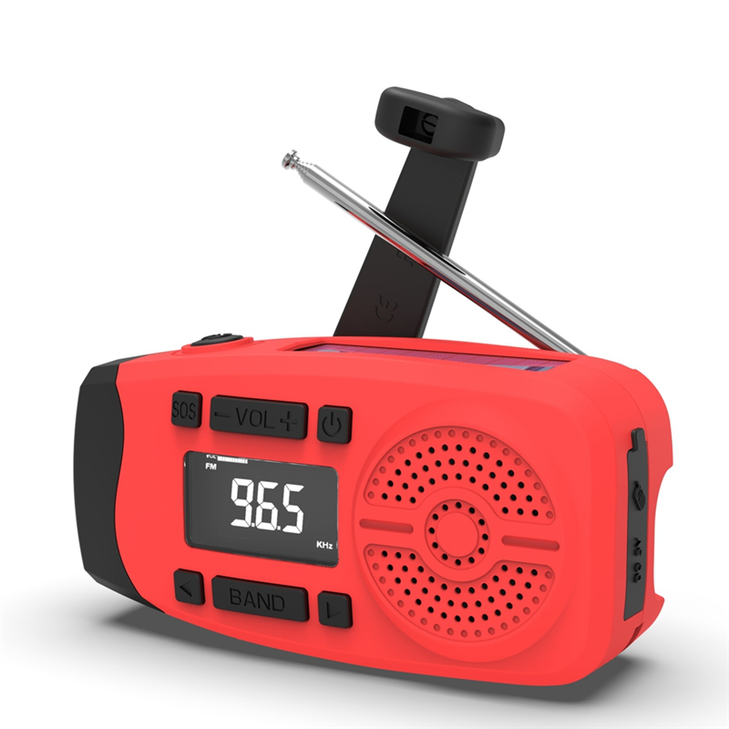 Solar Emergency Charger - RTSHE-Hand Crank Emergency Solar Power Radio
