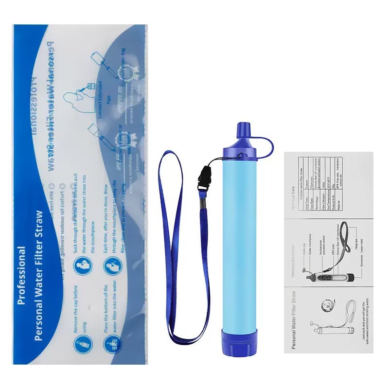 Bivy Bag Emergency - Portable Water Filter Straw, Personal Emergency