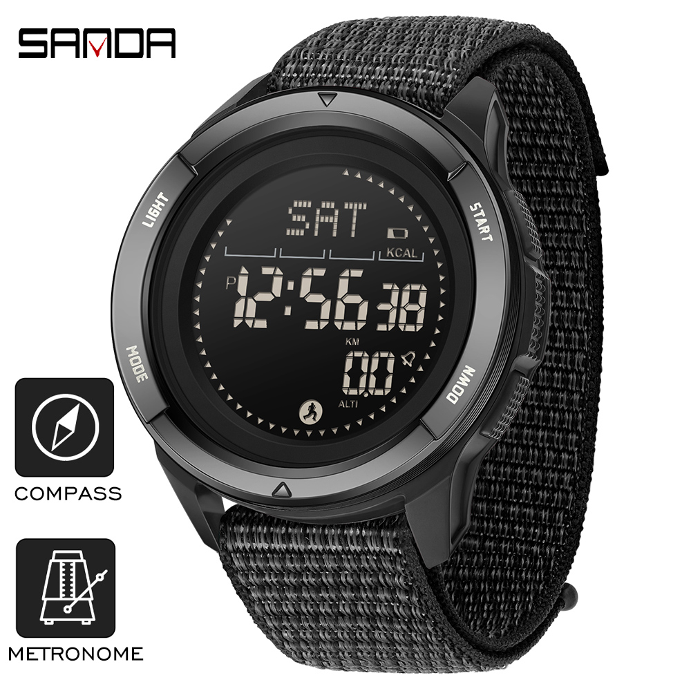 SANDA Brand Electronic Watches - Compass Lensatic recensie en prijs