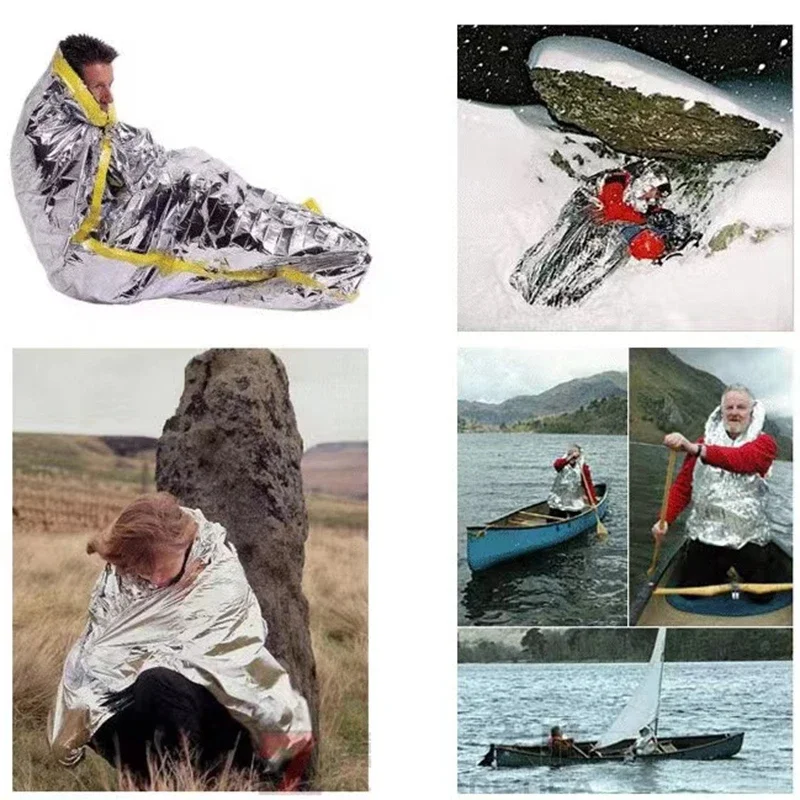 160*210cm 3 PCS Emergency Myra - Survival Blanket Reflective recensie en prijs