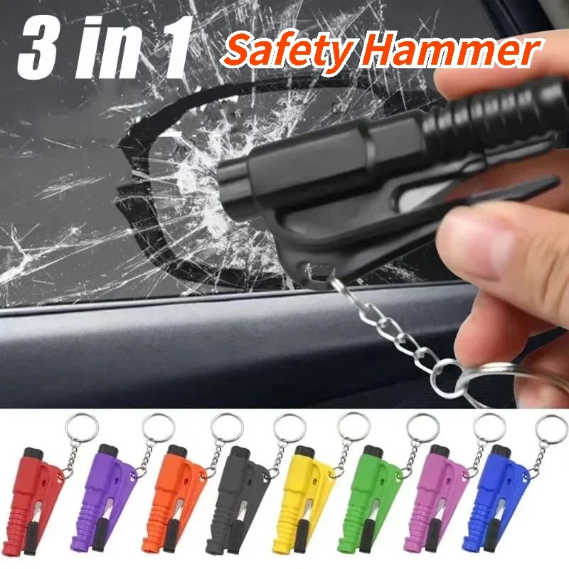 1pc Mini Safety Hammer Keychai - Rescue Rope Throw recensie en prijs
