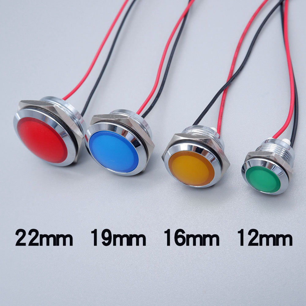 Metal LED Indicator Light 12mm - Signal Panel Orange recensie en prijs