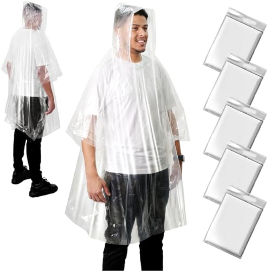 ANYOO Disposable Rain Poncho f - Emergency Poncho Rain recensie en prijs