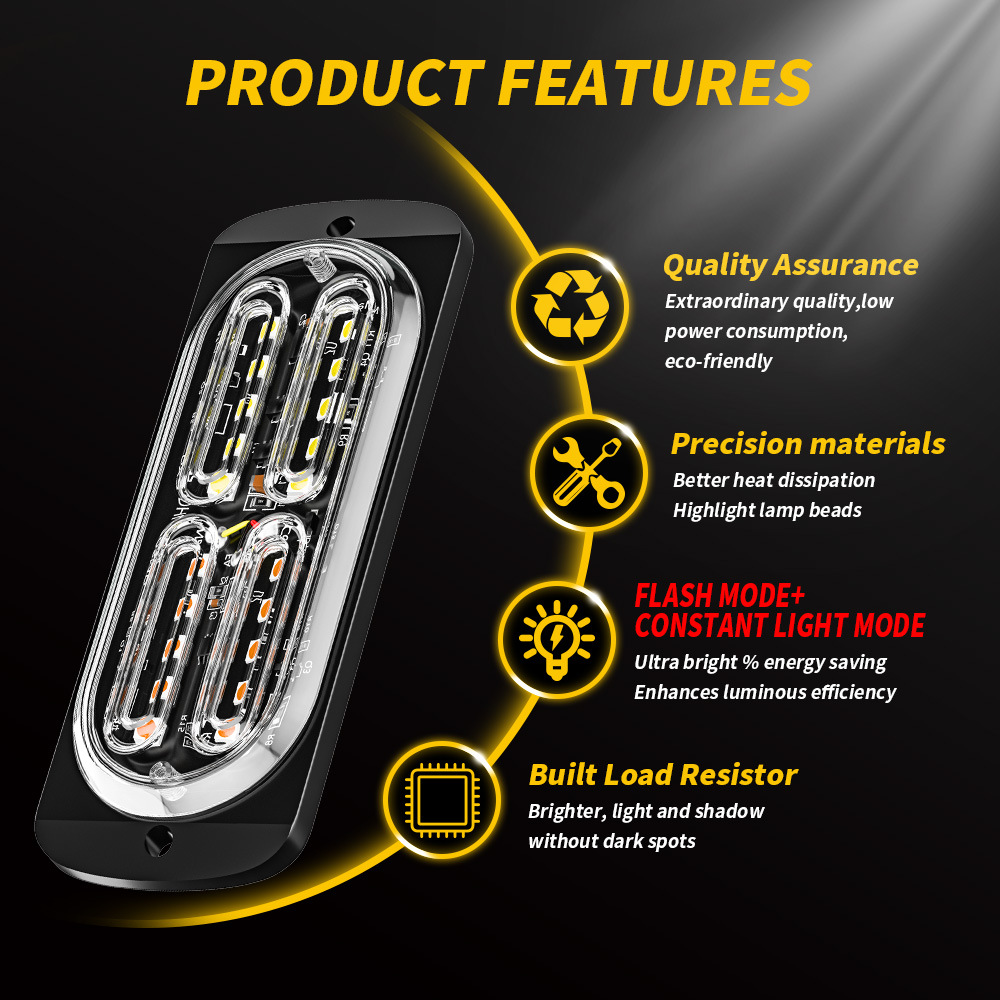1pcs Led Strobe Warning Light  - Sos Light Strobe recensie en prijs