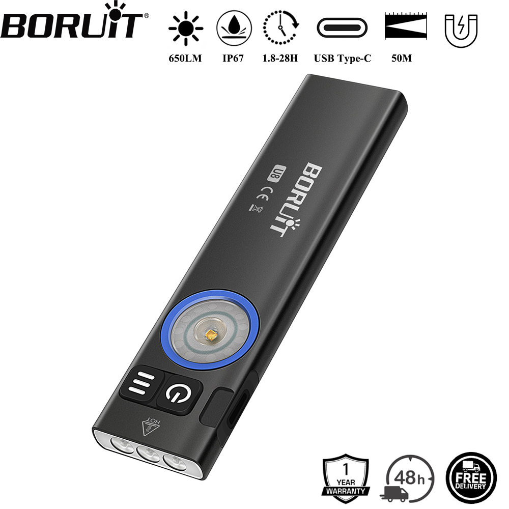 BORUiT U8 650LM EDC LED Flashl - Fishing Kit Compact recensie en prijs