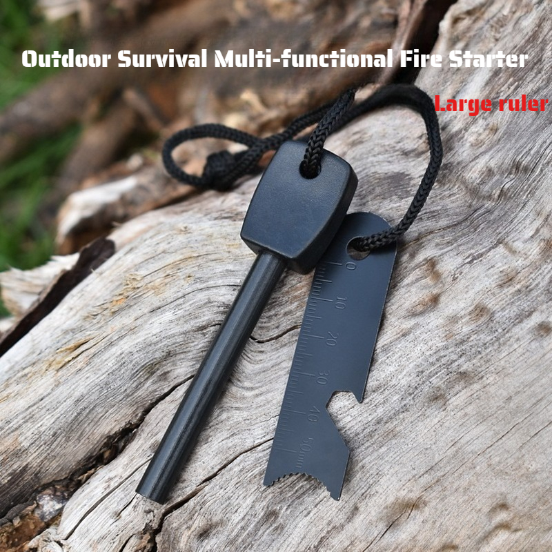 Multi-Function Wooden Handle M - Magnesium Fire Starter recensie en prijs