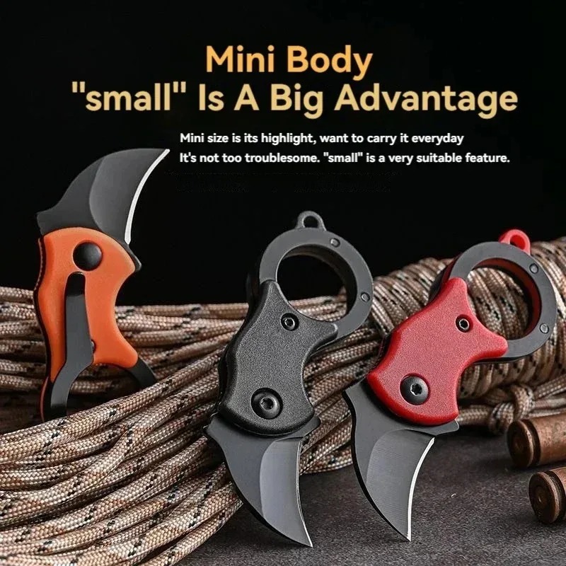 Mini Keychain Pocket Knife Sta - Bushcraft Knife Fixed recensie en prijs