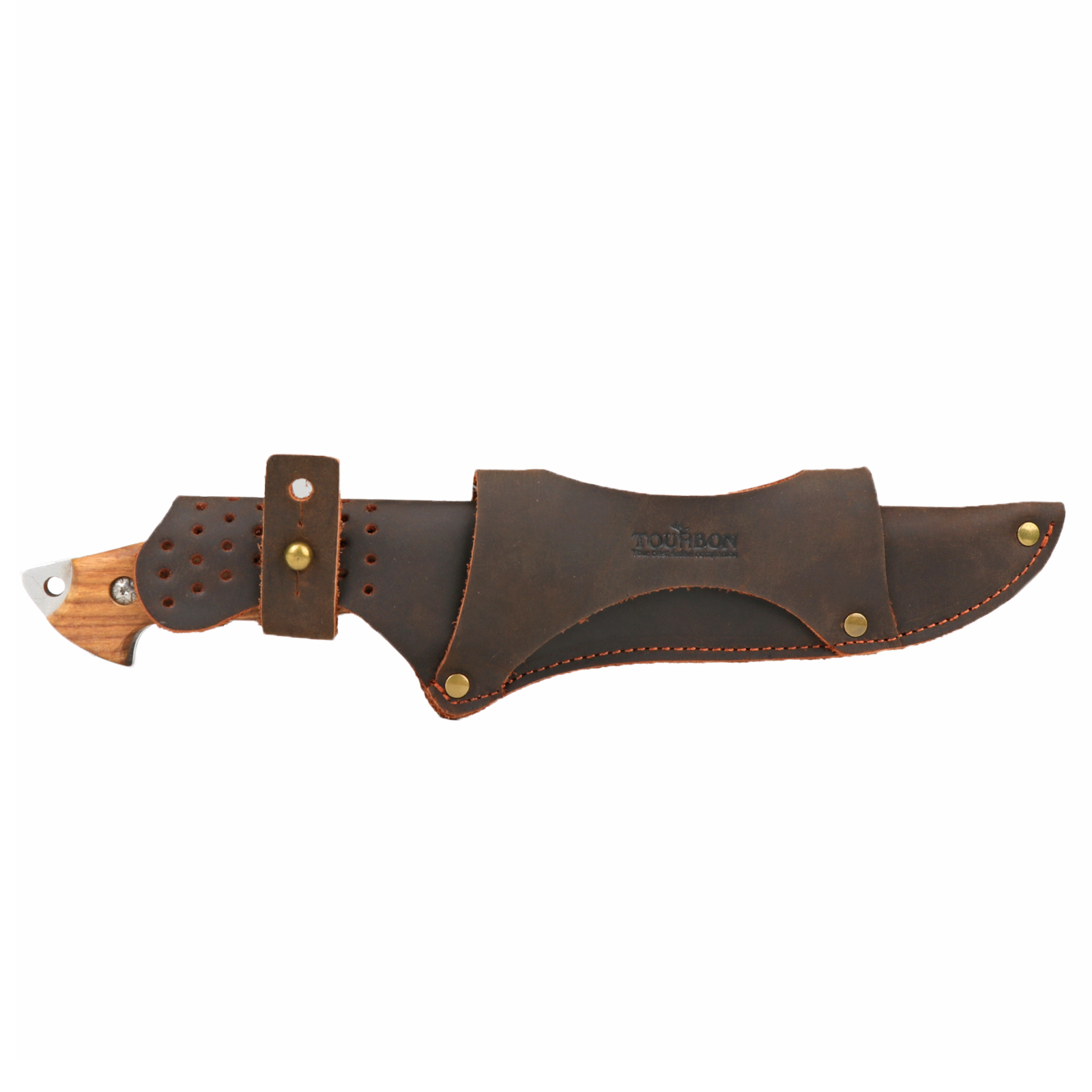 Tourbon Leather Tool Fixed Bla - Bushcraft Knife Fixed recensie en prijs