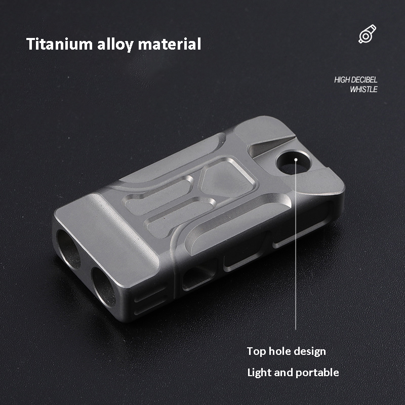 Titanium Alloy Whistle Multifu - Emergency Whistle Loud recensie en prijs