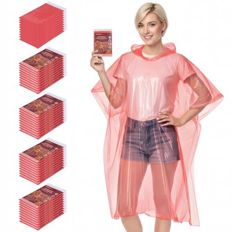 APEXUP Disposable Rain Ponchos - Emergency Poncho Rain recensie en prijs