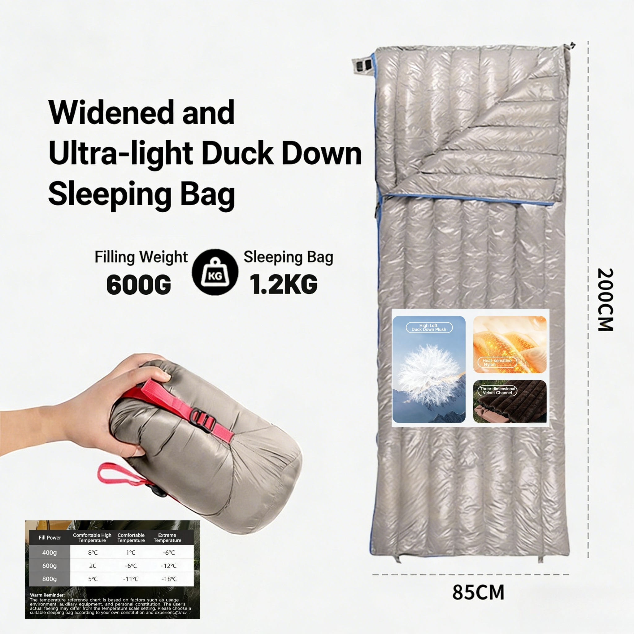 Ultra Lightweight Unisex Down  - Bivy Bag Emergency recensie en prijs