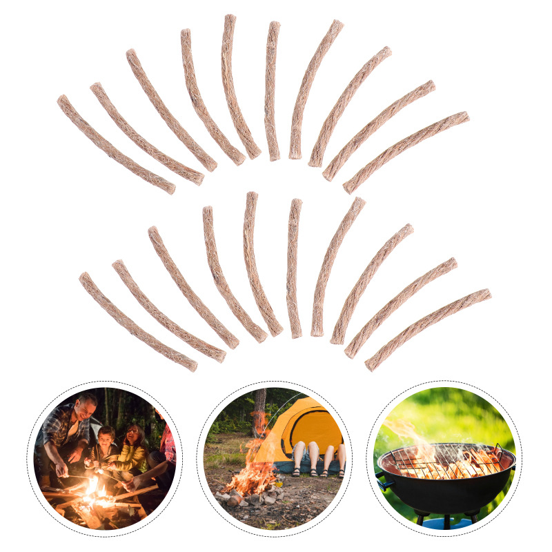 10Pcs Survival Wick Hemp Cord  - Fire Starting Kit recensie en prijs
