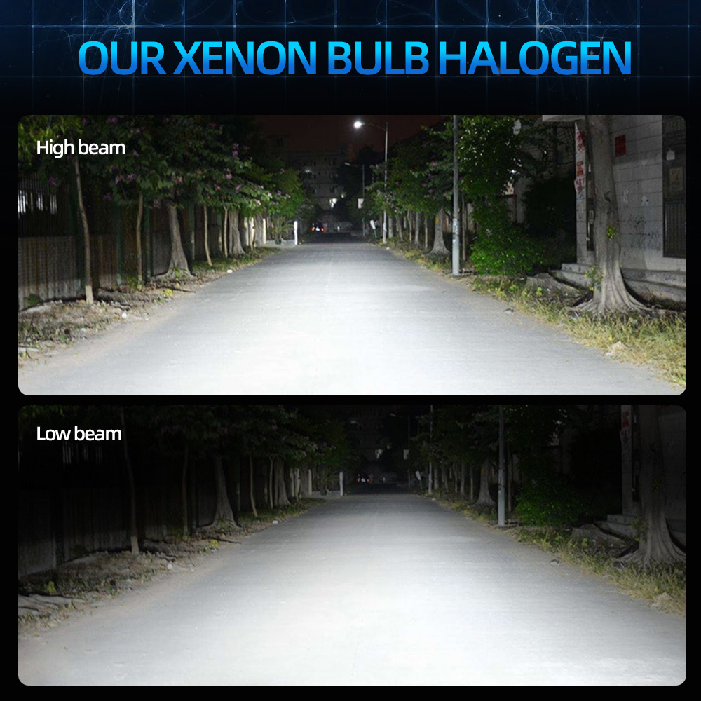 6x Combo LED Headlight 9005 H1 - Compass Lensatic recensie en prijs