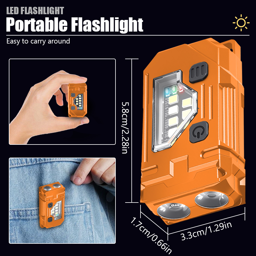Mini Keychain EDC Flashlight R - Fishing Kit Compact recensie en prijs