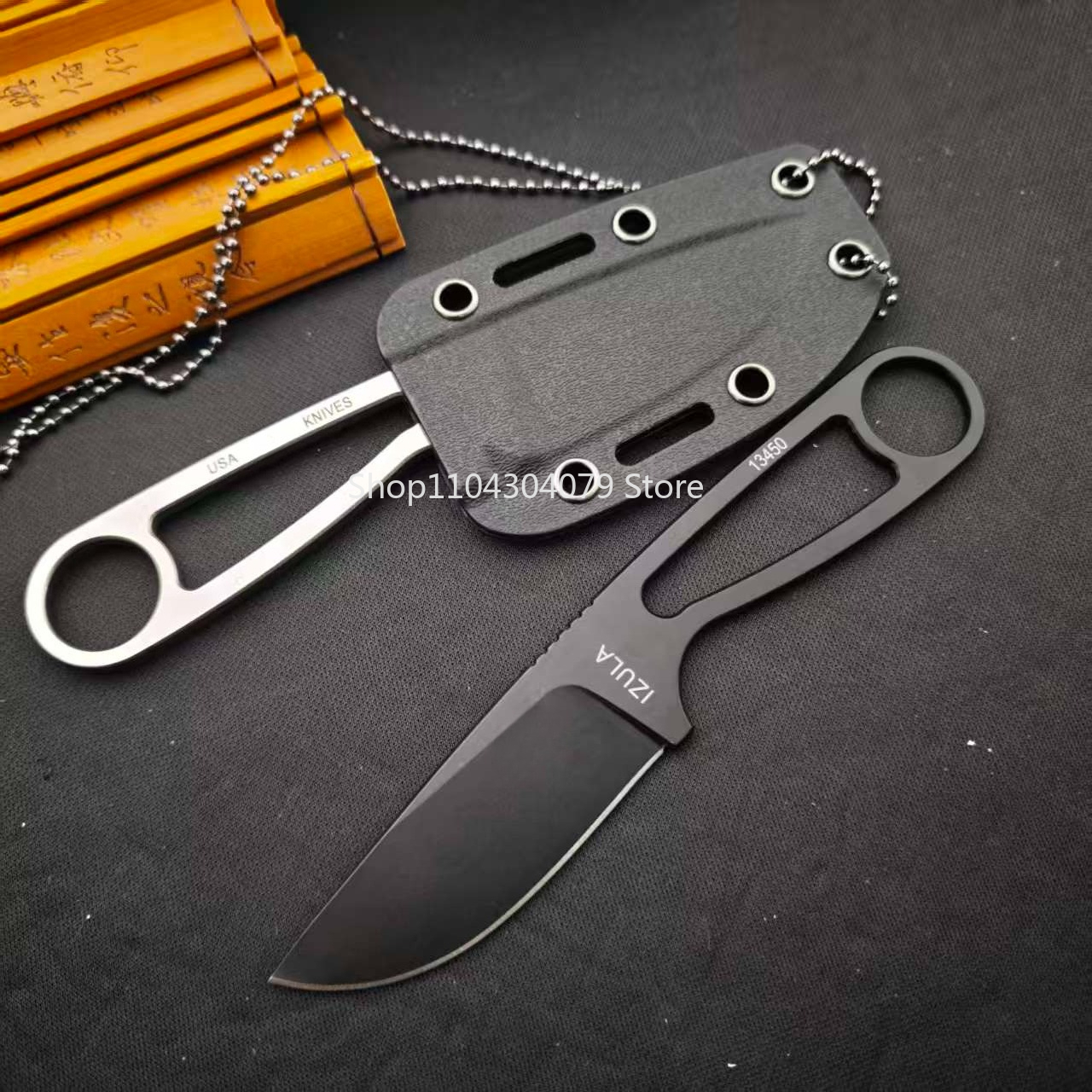 IZULA Stainless Steel Fixed Bl - Bushcraft Knife Fixed recensie en prijs