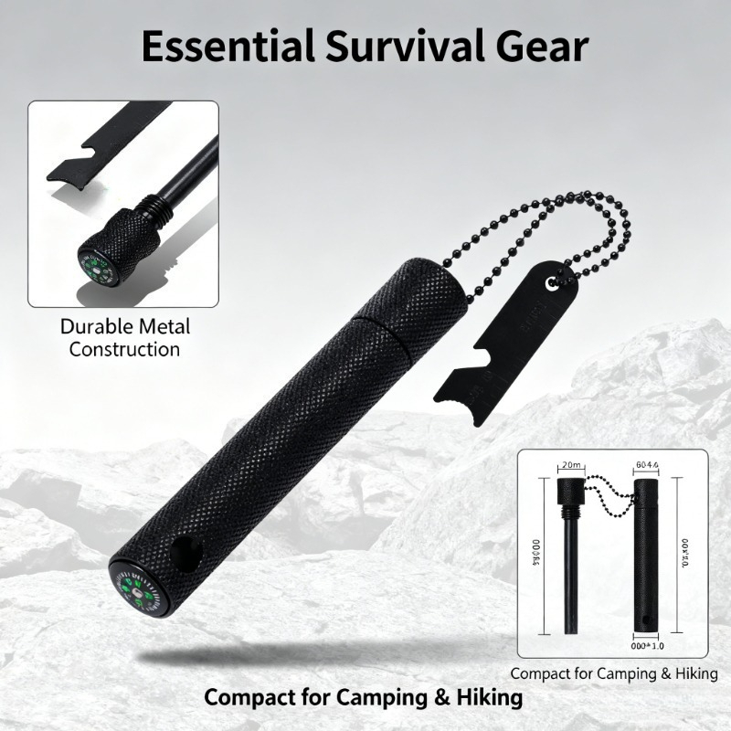 Magnesium Rod with Compass - W - Magnesium Fire Starter recensie en prijs