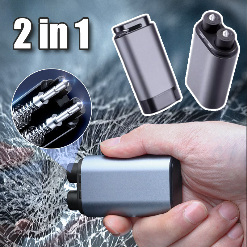 Car Safety Hammer 2-in-1 Windo - Rescue Rope Throw recensie en prijs