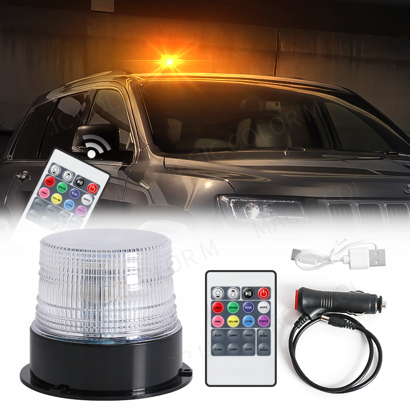 RGB LED Car Strobe Warning Lig - Sos Light Strobe recensie en prijs