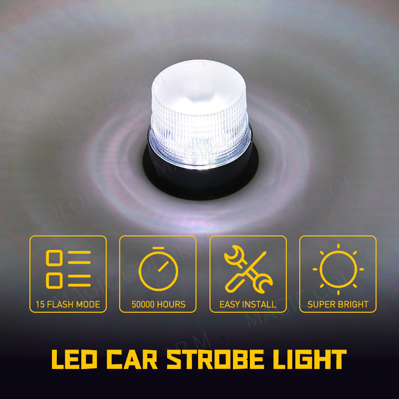 RGB LED Car Strobe Warning Lig - Sos Light Strobe recensie en prijs