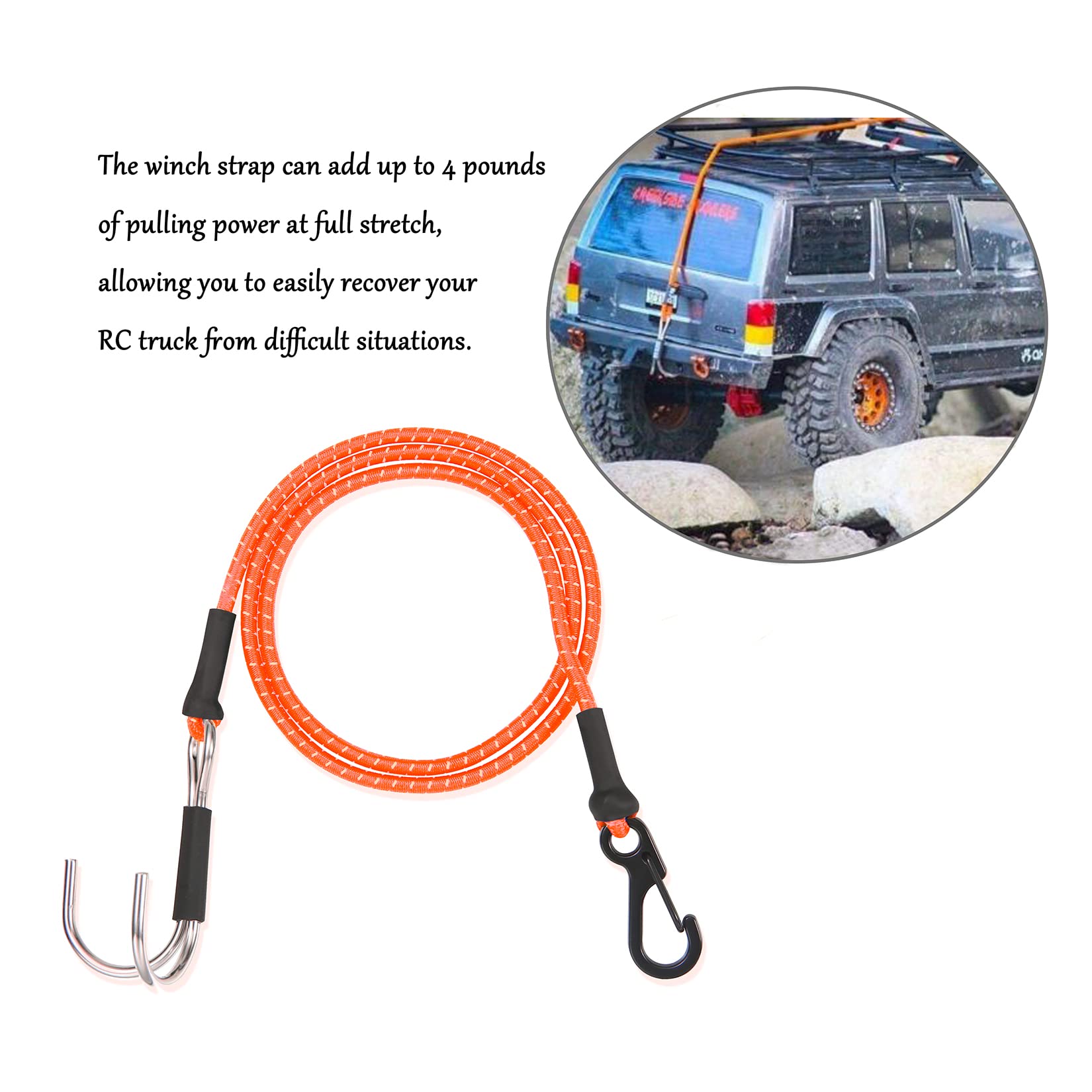 1/10 Kinetic Winch Strap Escap - Rescue Rope Throw recensie en prijs
