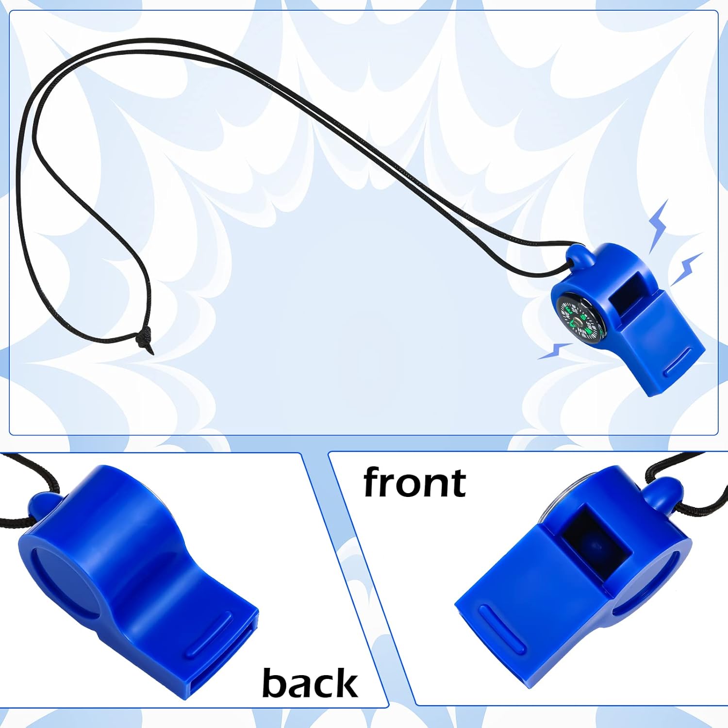 7 Pack 2-in-1 Whistle Compass  - Emergency Whistle Loud recensie en prijs