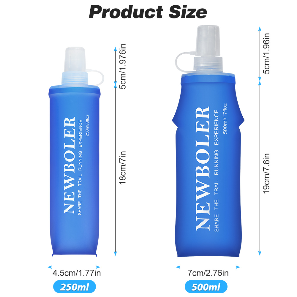NEWBOLER 150ml 250ml 500ml Wat - Water Bag Collapsible recensie en prijs