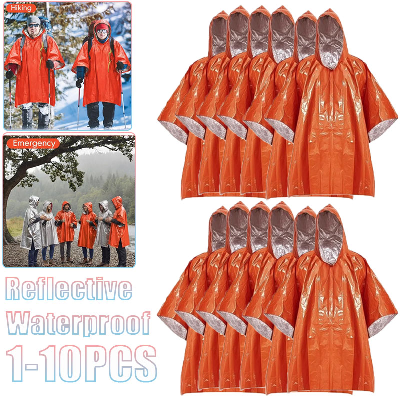 1-10PCS Compact Thermal Emerge - Survival Blanket Reflective recensie en prijs