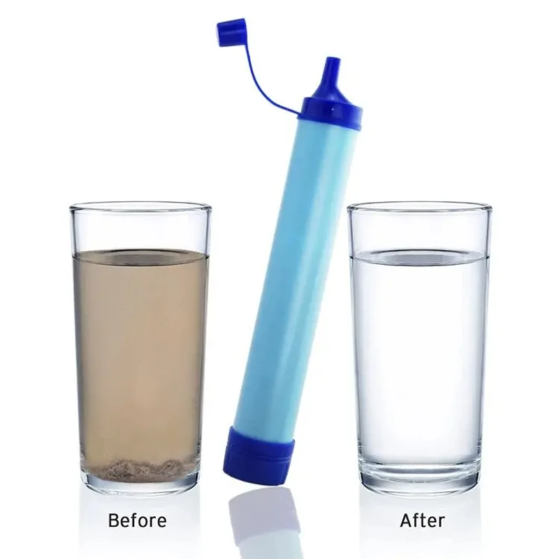 1pc Outdoor Mini Water Filter  - Water Purification Straw recensie en prijs