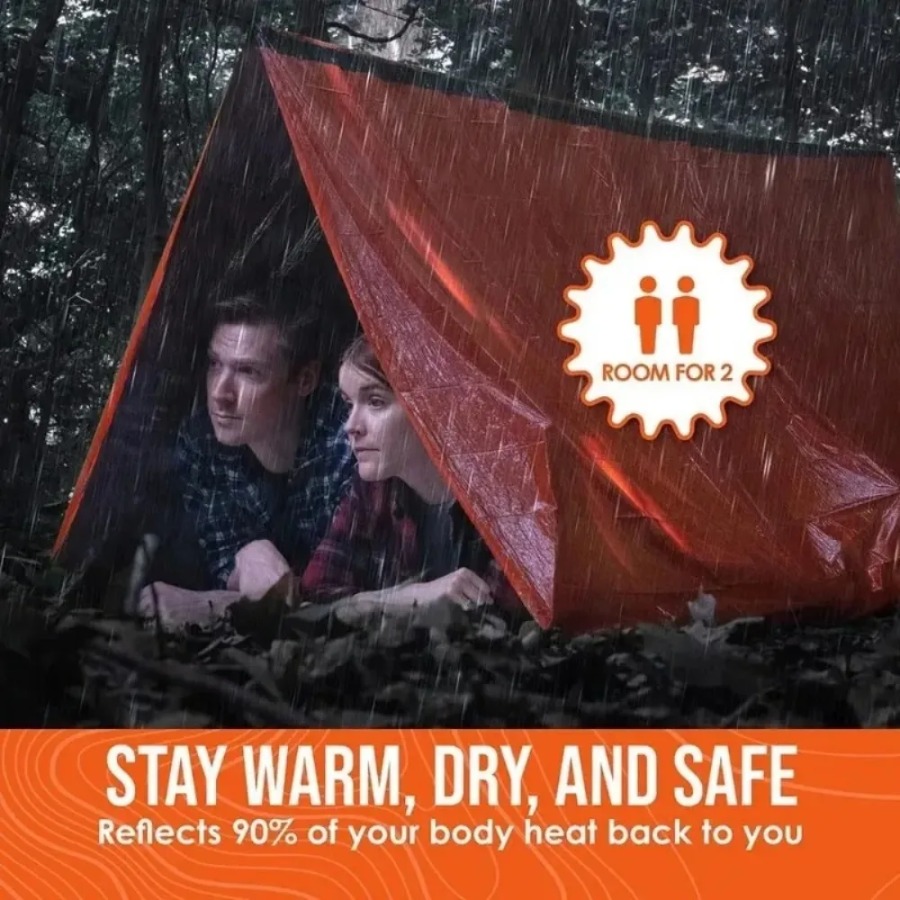 1PC Anti-rain Emergency Sleepi - Emergency Mylar Tent recensie en prijs