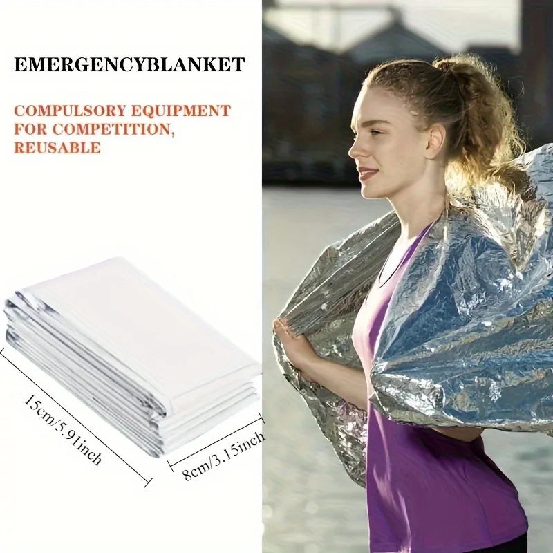 1pcs Outdoor survival portable - Survival Blanket Reflective recensie en prijs