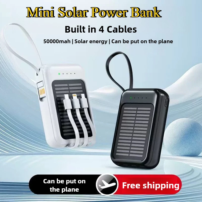 50000mAh Solar Power Bank Supe - Solar Emergency Charger recensie en prijs