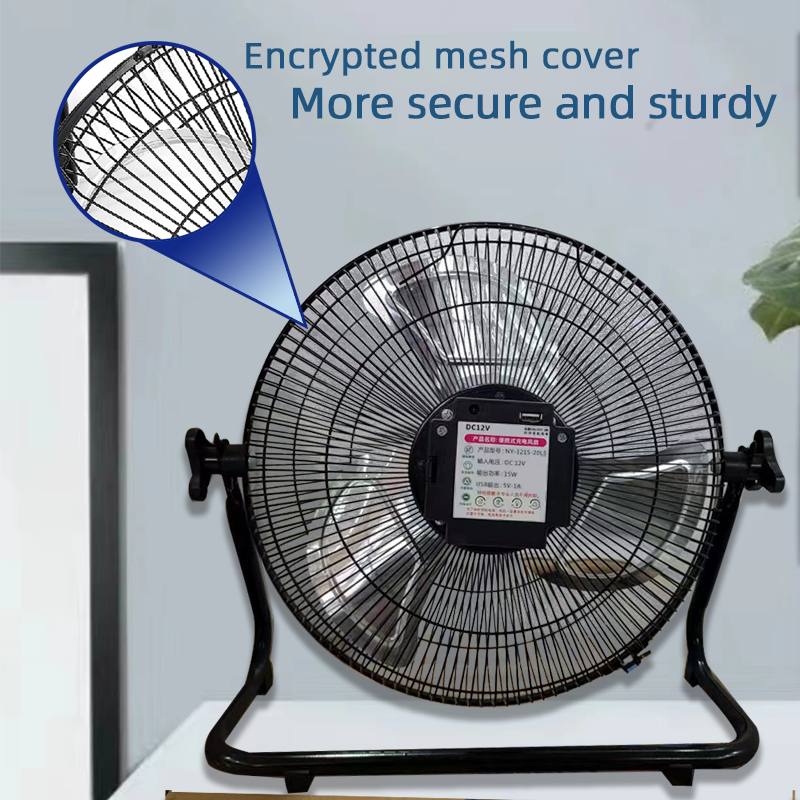 14 Inch Portable Solar Fan,Rec - Solar Emergency Charger recensie en prijs