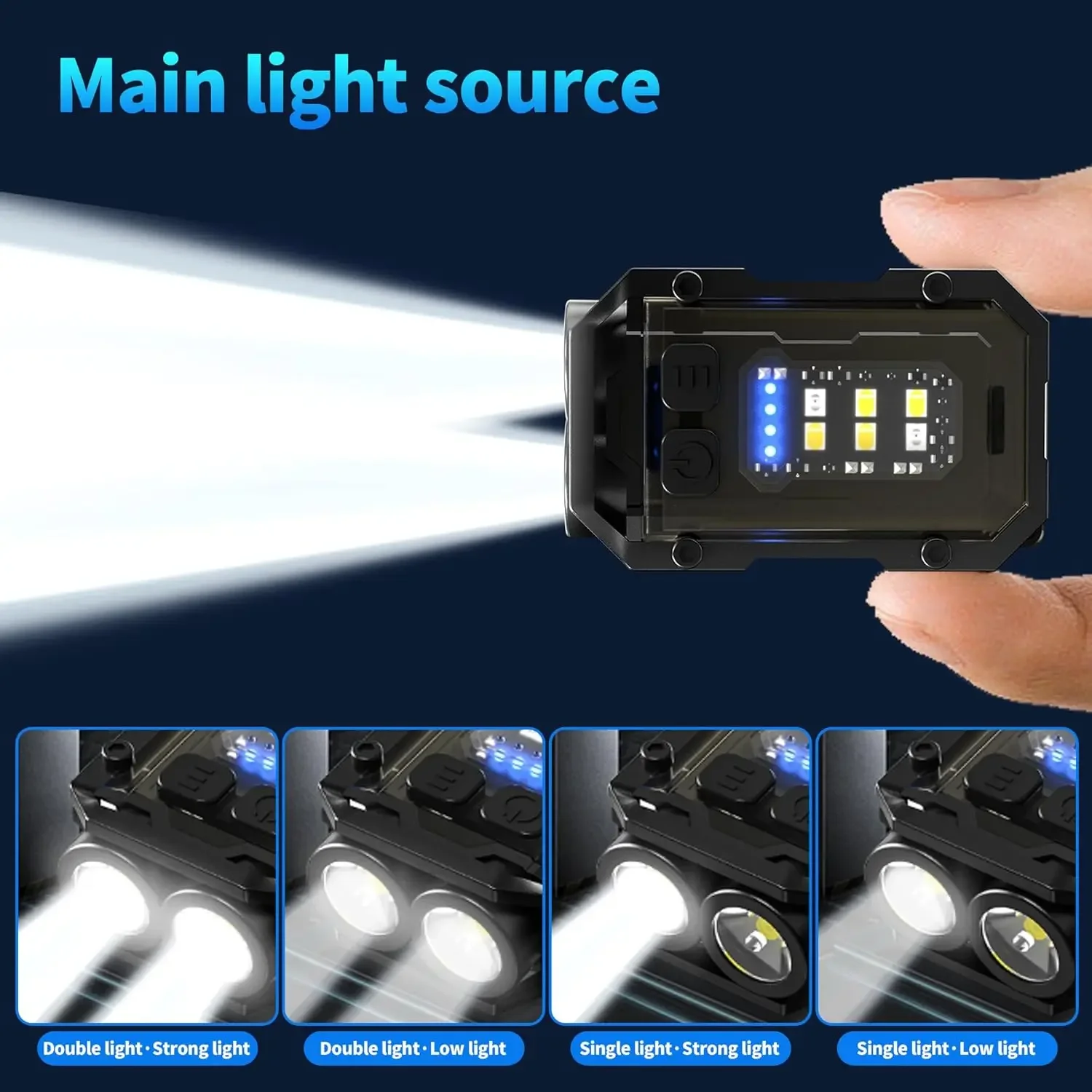 Mini COB Keychain Flashlight,C - Fishing Kit Compact recensie en prijs