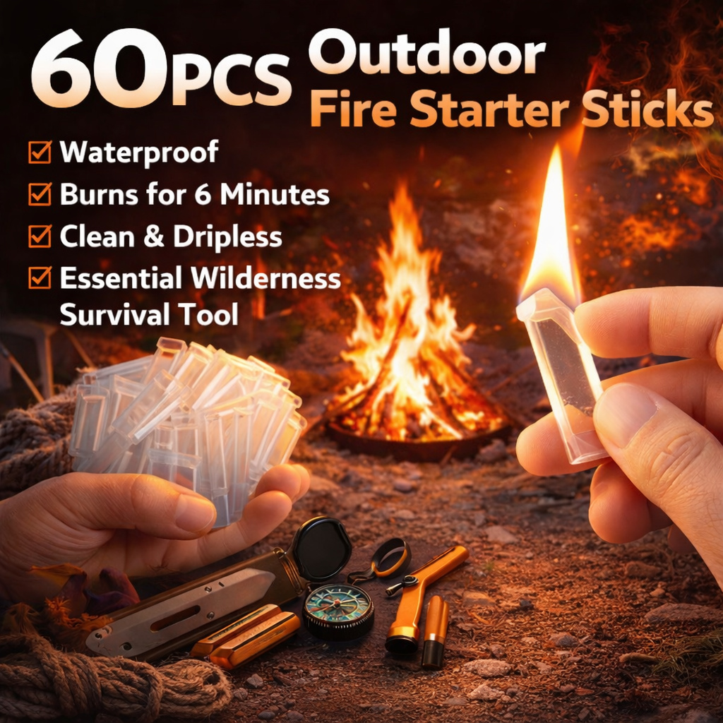 60PCS Waterproof Fire Starter  - Fire Starting Kit recensie en prijs