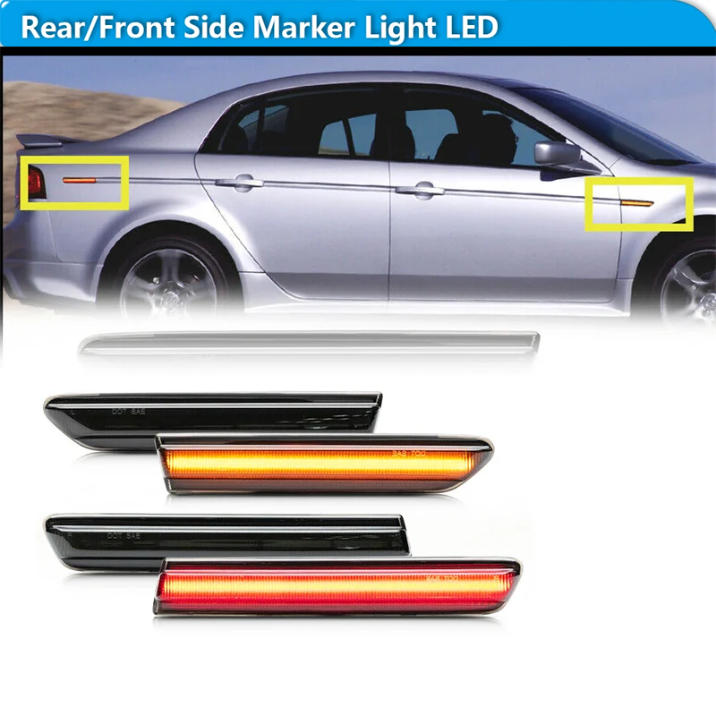 For Acura TL Car LED Front Rea - Signal Flare Kit recensie en prijs
