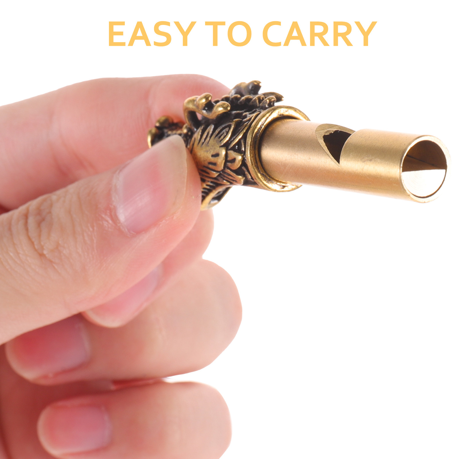 Delicate Brass Whistle Keychai - Emergency Whistle Loud recensie en prijs