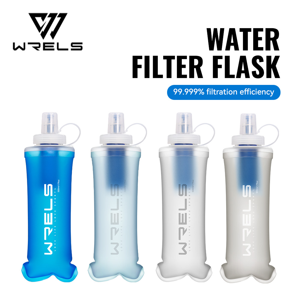 WRELS Water Filter Bottle Coll - Water Bag Collapsible recensie en prijs
