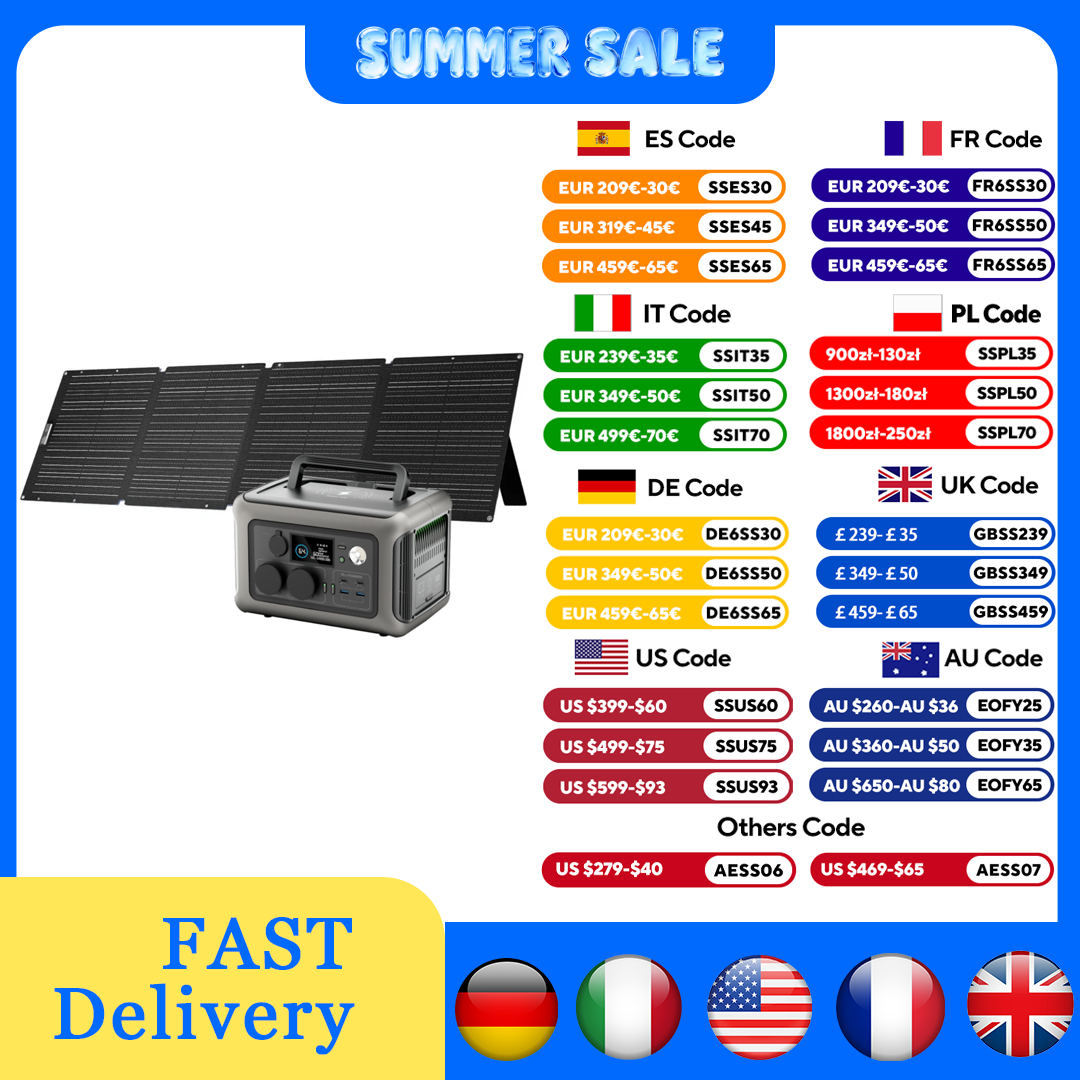 ALLPOWERS R600 299Wh 600W LiFe - Solar Emergency Charger recensie en prijs