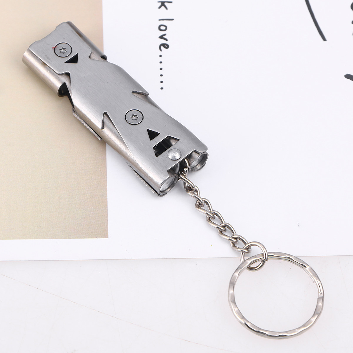 1Pcs Double Tube Survival Whis - Emergency Whistle Loud recensie en prijs