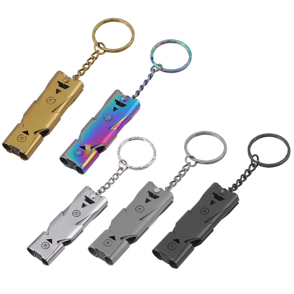 1Pcs Double Tube Survival Whis - Emergency Whistle Loud recensie en prijs