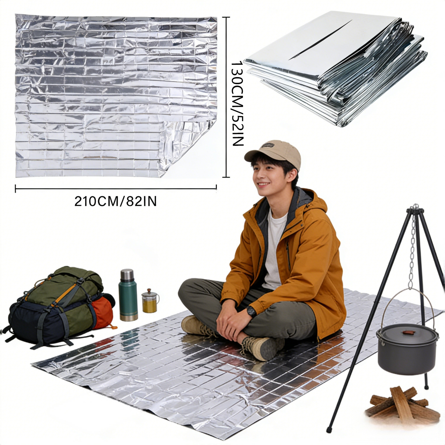 Foldable Reflective Survival B - Survival Blanket Reflective recensie en prijs