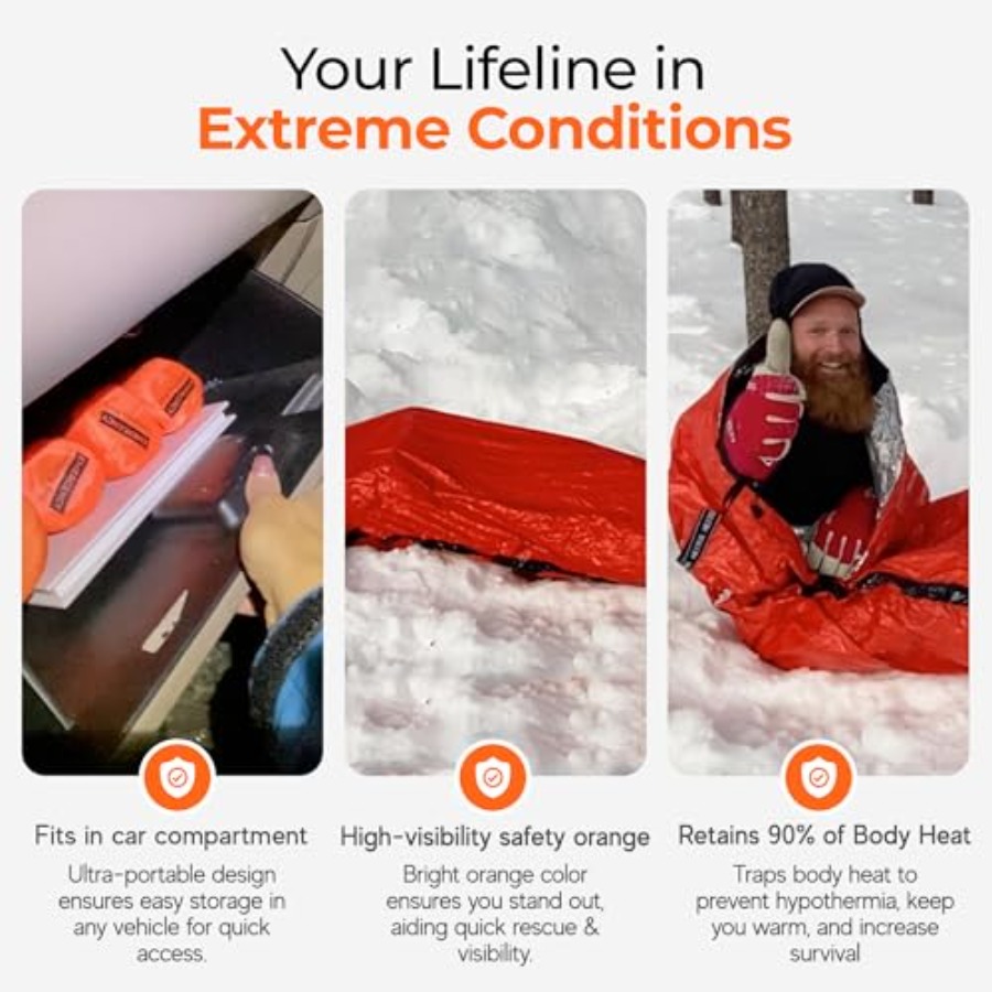 Emergency Sleeping Bag Ultrali - Emergency Mylar Tent recensie en prijs